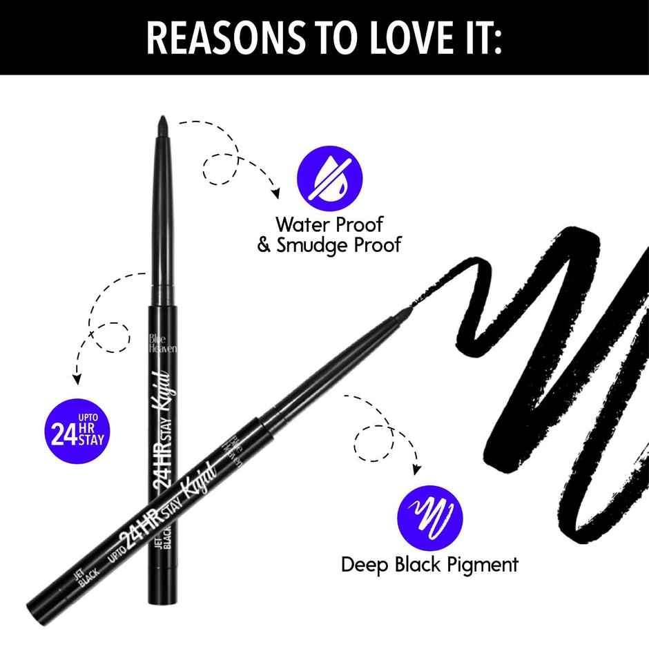 Blue Heaven Mesmerising Eye Kit Combo | Kajal, Mascara, Eyeliner & Brow Definer