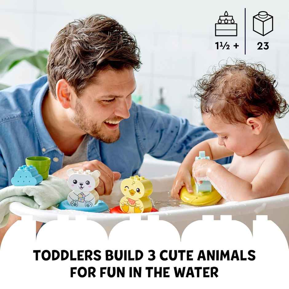 Lego DUPLO My First Bath Time Fun: Floating Animal Train (14 Pieces)