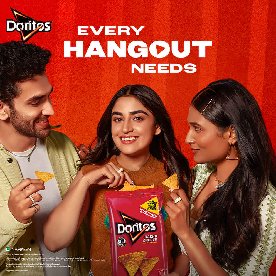 Doritos Nacho Cheese Flavoured Corn Chips Combo  