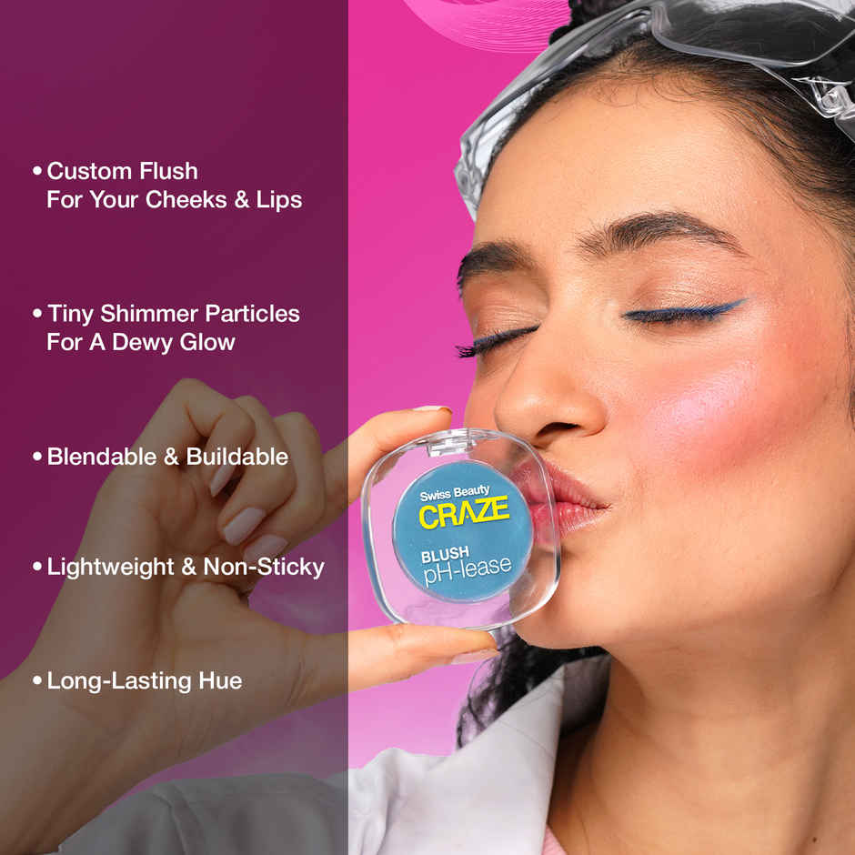 Swiss Beauty CRAZE Blush pH-lease