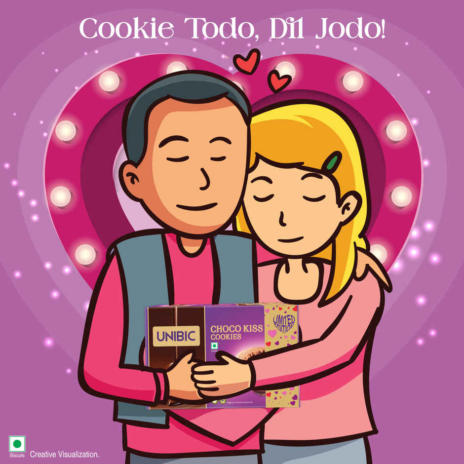 UNIBIC Choco Kiss Cookies Limited Edition