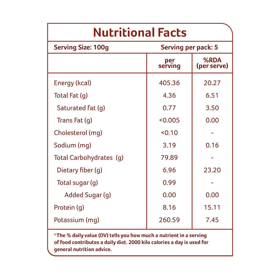 Organic Tattva Makki Atta/ Maize Flour