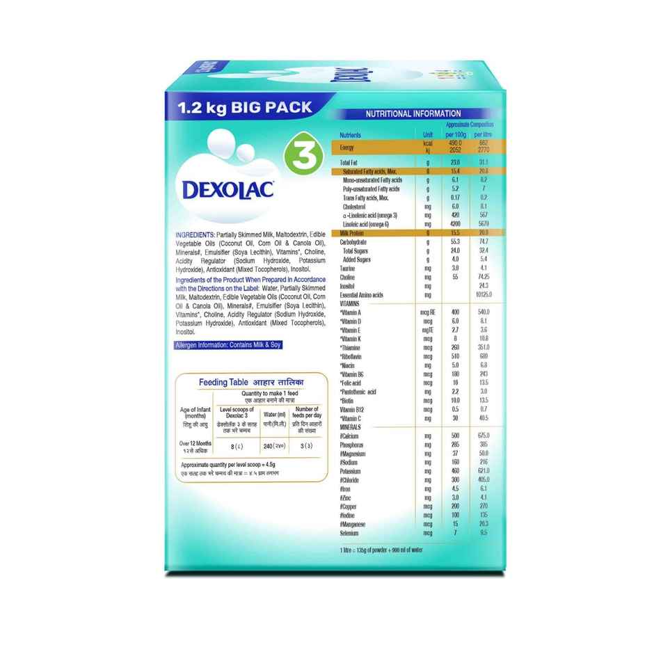 Dexolac Stage 3 | After 12 Months | Powder 1.2 Kg | Large Pack
