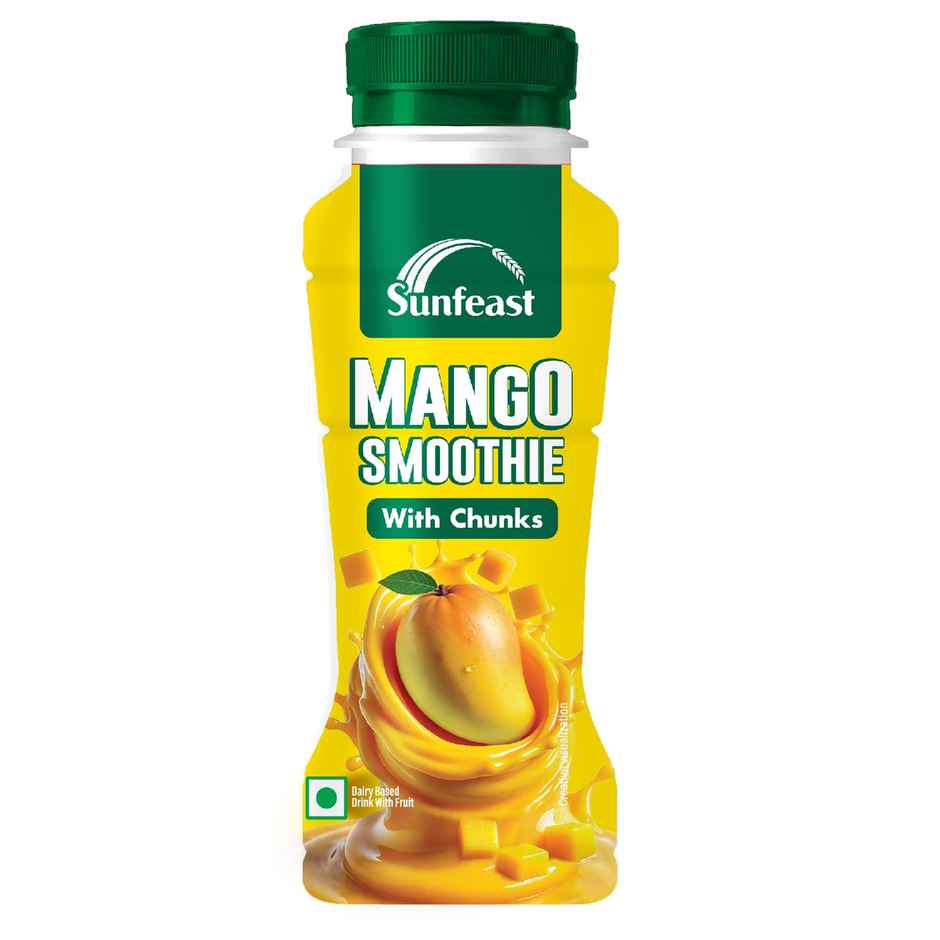 Sunfeast Mango Smoothie With Mango Chunks