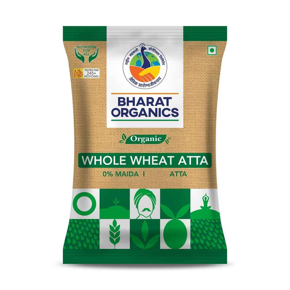 Bharat Organics Whole Wheat Atta