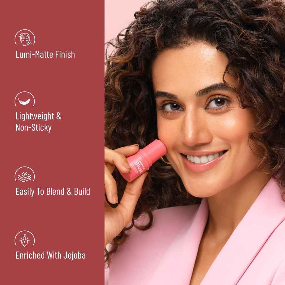 Swiss Beauty Cheek It Up Lumi-Matte Finish Blush - 3 Mood Liffer Coral