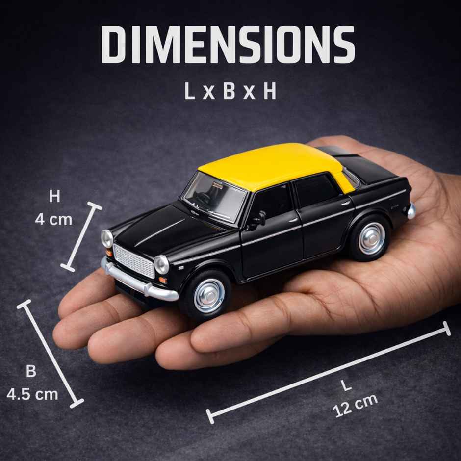 Race n Roll Light & Sound Retro Sedan Toy Car Pull Back Vehicle Fia Black
