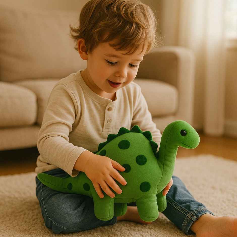 Webby Green Soft Dinosaur Plush Stuffed Toy 30cm
