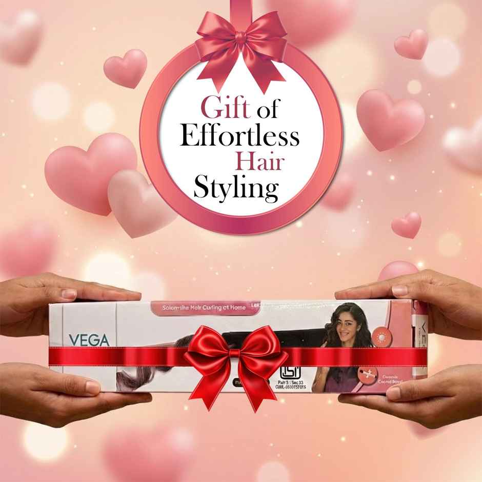 Vega I-Curl Hair Curler for Women with 13mm-25mm Barrel, Quick Heatup Technology, (VHCH-05)