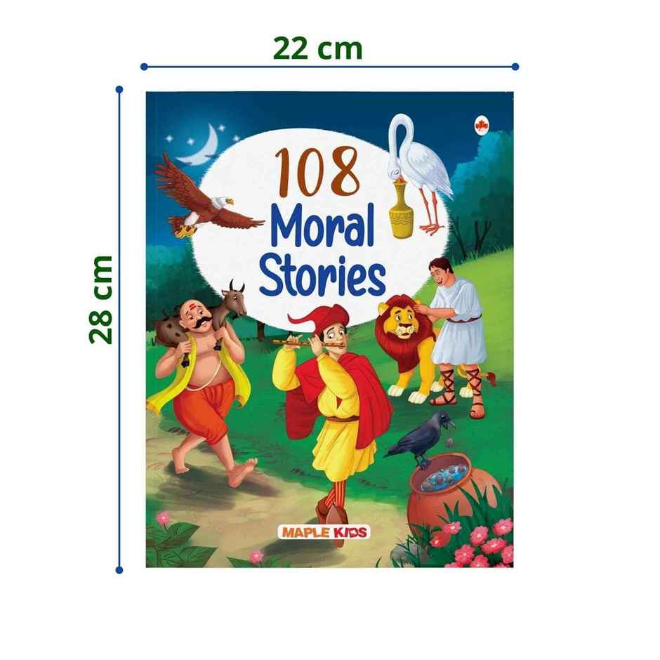 108 Moral Stories (Illustrated) - Story Book for Kids