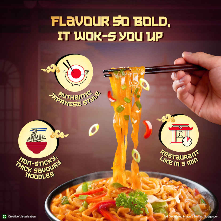 Sunfeast YiPPee! Pan Asian Noodles Yaki Udon