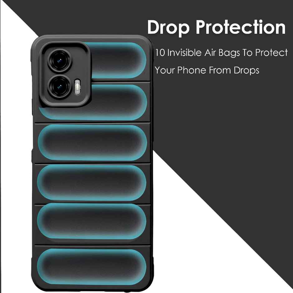 Artistque Case For Motorola Moto G73 5G Back Cover -Liquid Stripe Cover Silicone