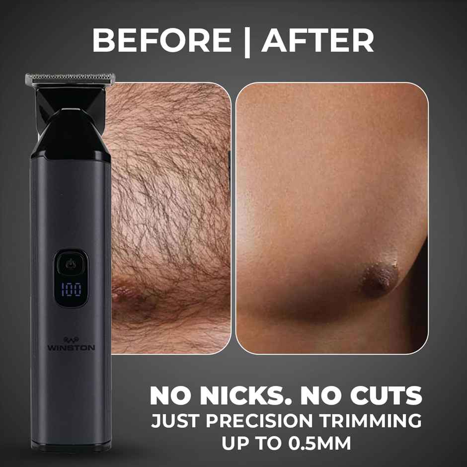 Winston 6 In 1 Full Body Trimmer For Men - Groom 360, Multigrooming Kit