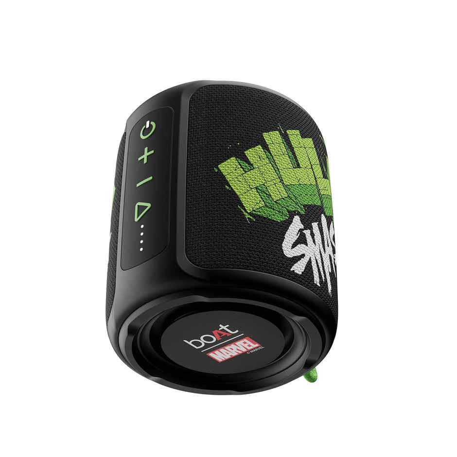boAt Stone 350 Bluetooth Speaker w/ 10W RMS Stereo Sound & IPX7 Water Resistance (Green Fury)