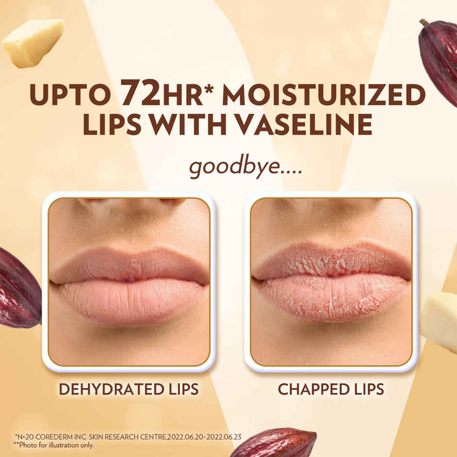 Vaseline Lip Care Cocoa Butter Brown Lip Balm