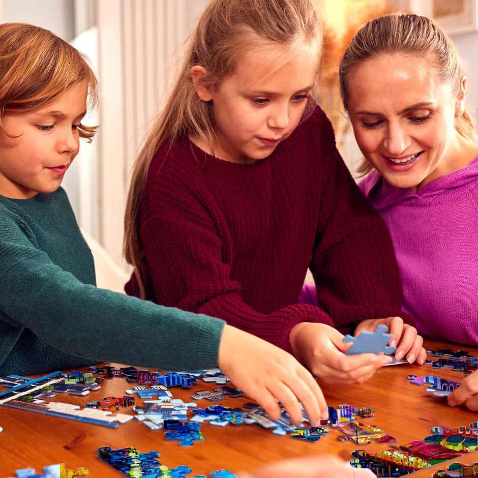 Flo Toys Magic Night in Venice 500 Piece Jigsaw Puzzle for Kids & Adults - Fun, Challenging Family Game