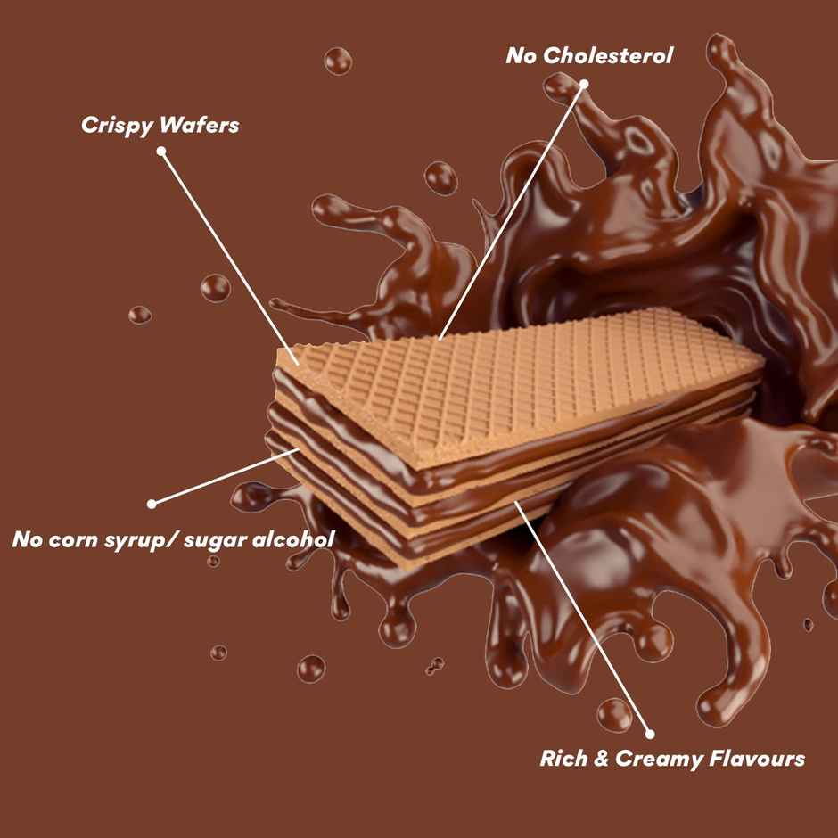 Tiffany Crunch N Cream Chocolate Flavoured Wafer Bar