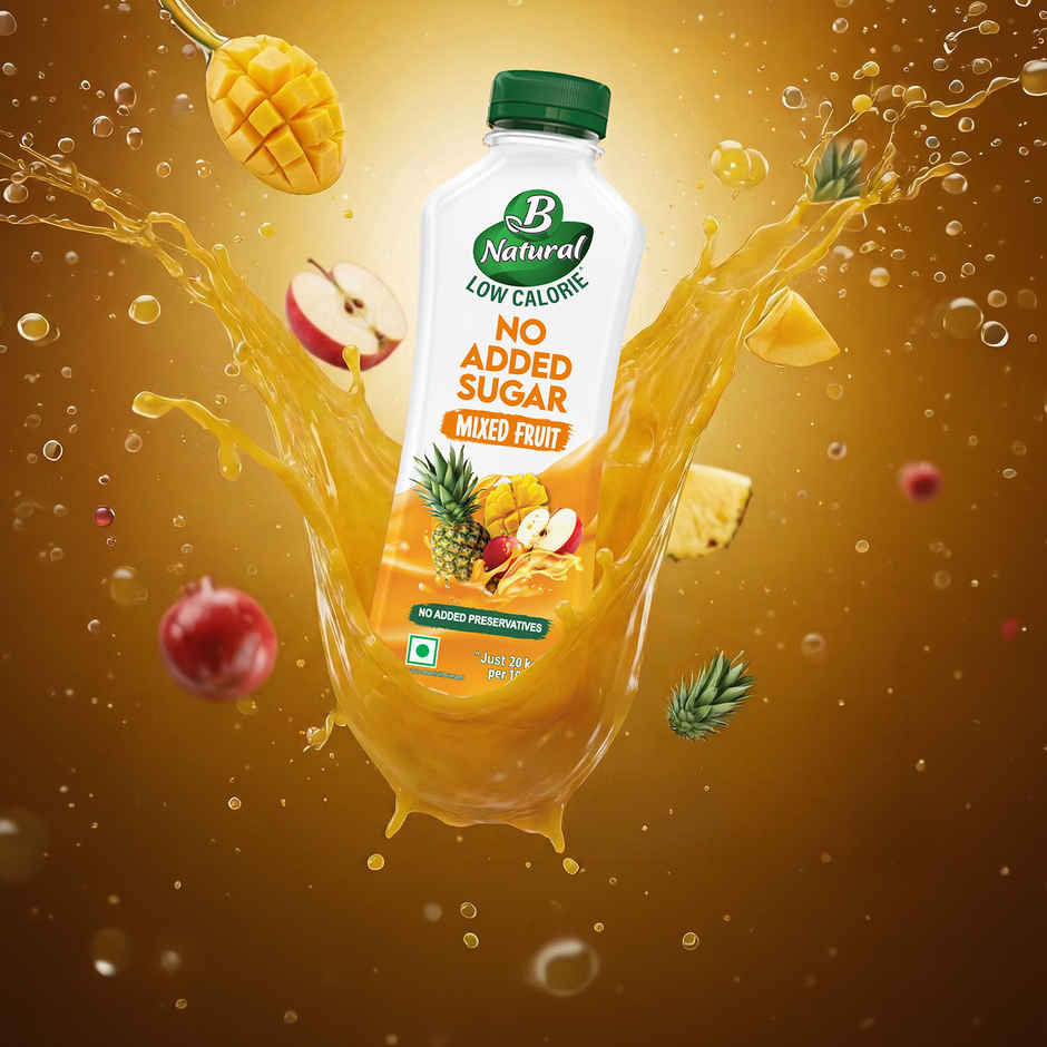 B Natural No Added Sugar Mixed Fruit Juice