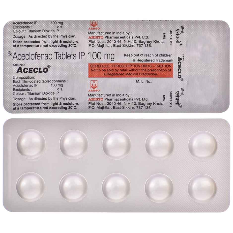 Aceclo Tablet
