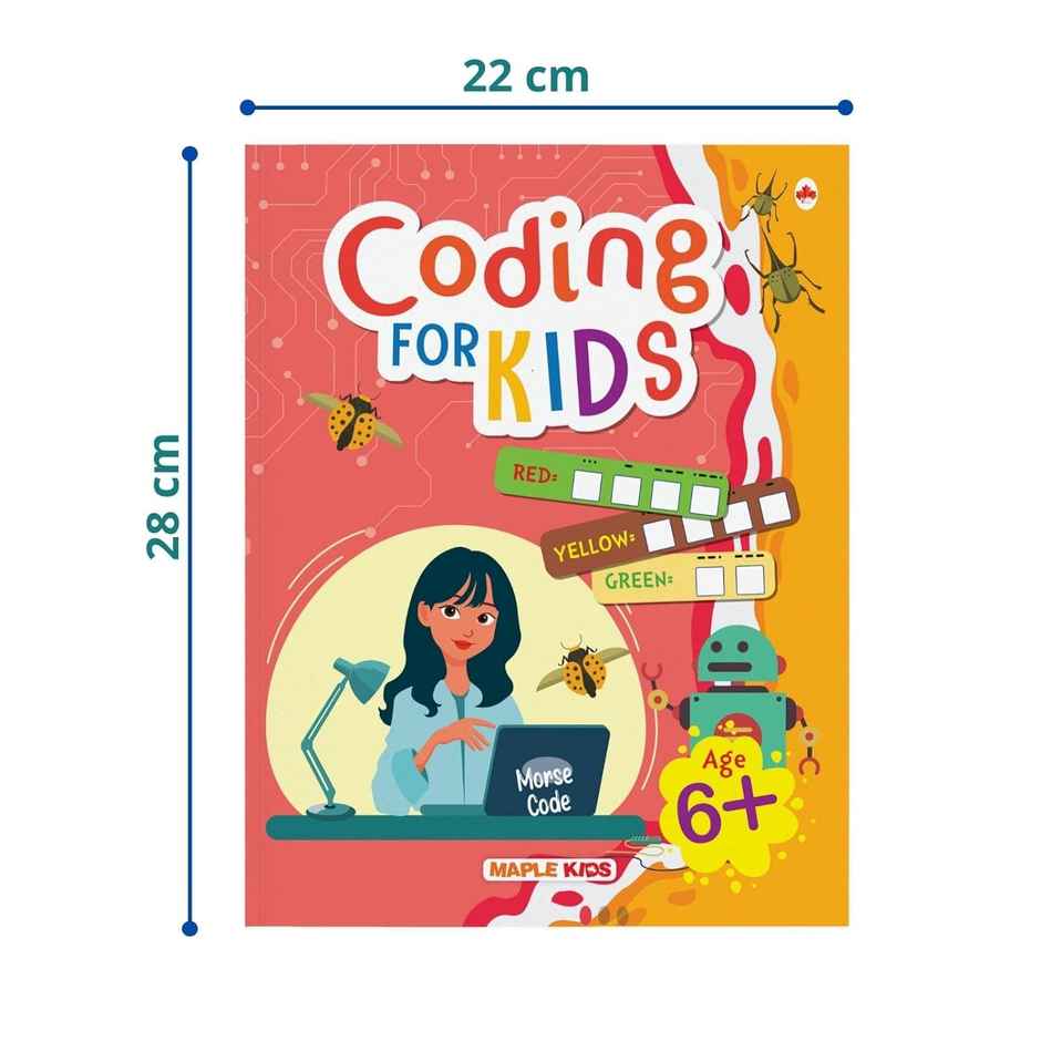 Introduction to Coding for Kids - Brain Activity Book for Kids - Age 6+