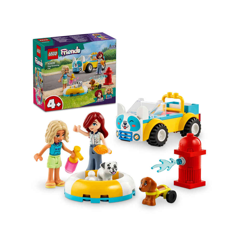 LEGO Friends Dog-Grooming Car, Vehicle Playset 42635 (60 Pieces)