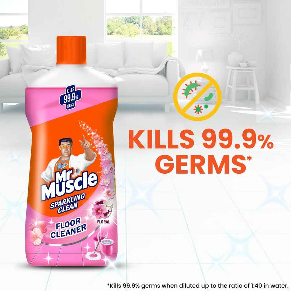 Mr. Muscle Floral Floor Cleaner