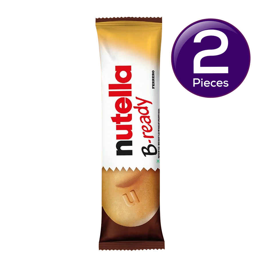 Nutella 2024 B-ready Hazelnut and Cocoa Centre Fills | No artificial colors and no artificial flavour Combo