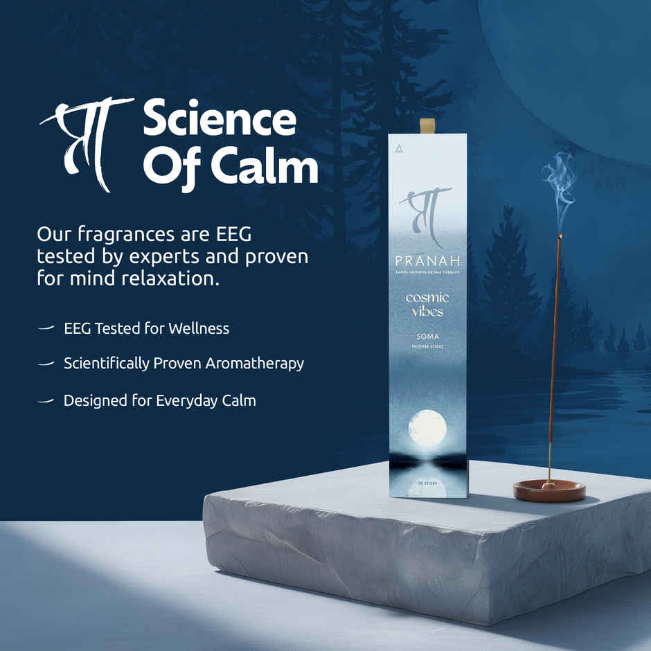Pranah Cosmic Vibes | Soma | Incense Sticks | 30 Sticks