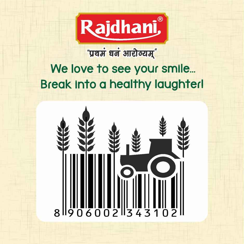 Rajdhani Chakki Fresh Atta | 100% Atta, 0% Maida