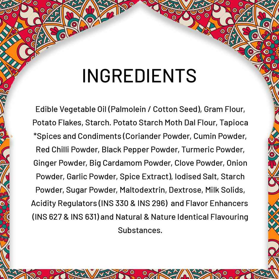 Haldiram's Punjabi Tadka(220gms) & Uncle Chipps - Spicy Treat(52gms) Combo