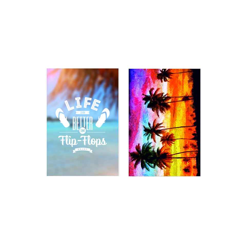 Paper Plane Design Travel Theme Wall Posters | Set of 10 | (12 Inch x 18 Inch) D5