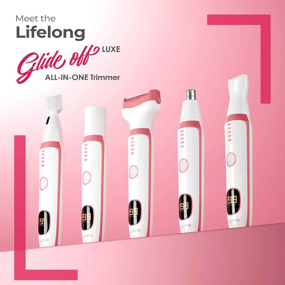 Lifelong 6 in 1 Sensitive Hair Remover and Bikini Trimmer
