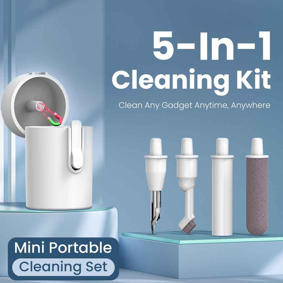 Portronics Clean U 5 In 1 Gadget Cleaning Kit