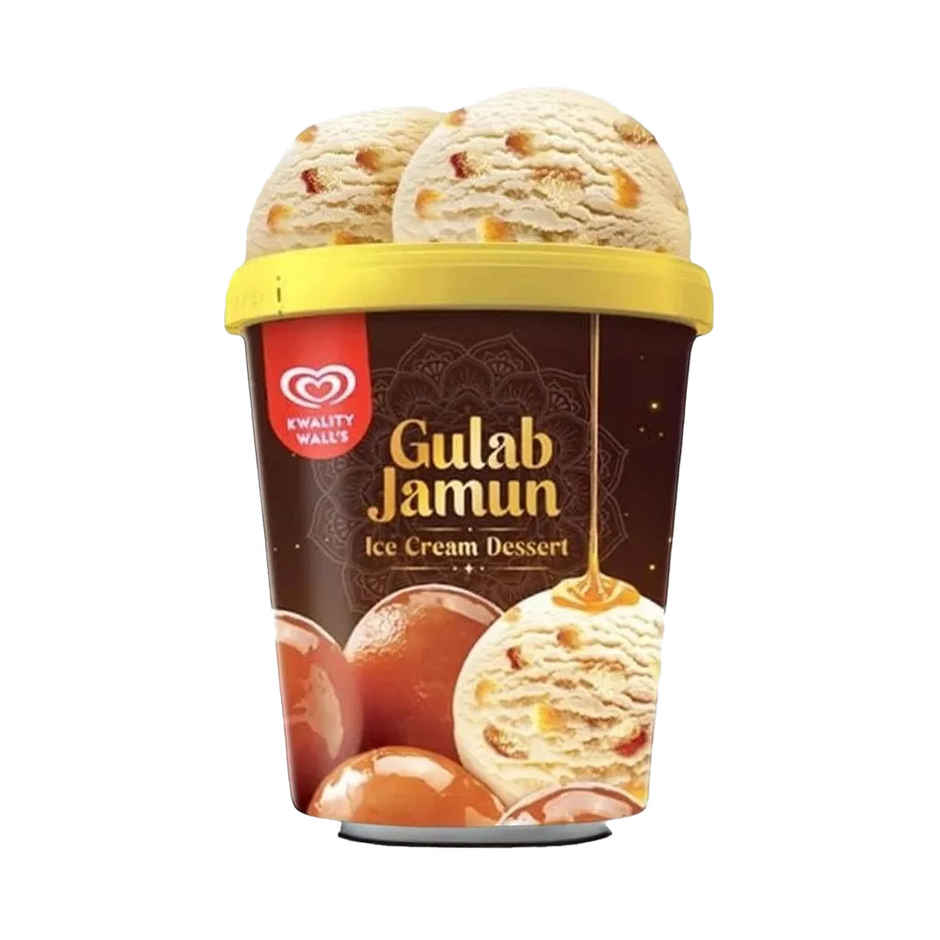 Kwality Walls Gulab Jamun Ice Cream Tub