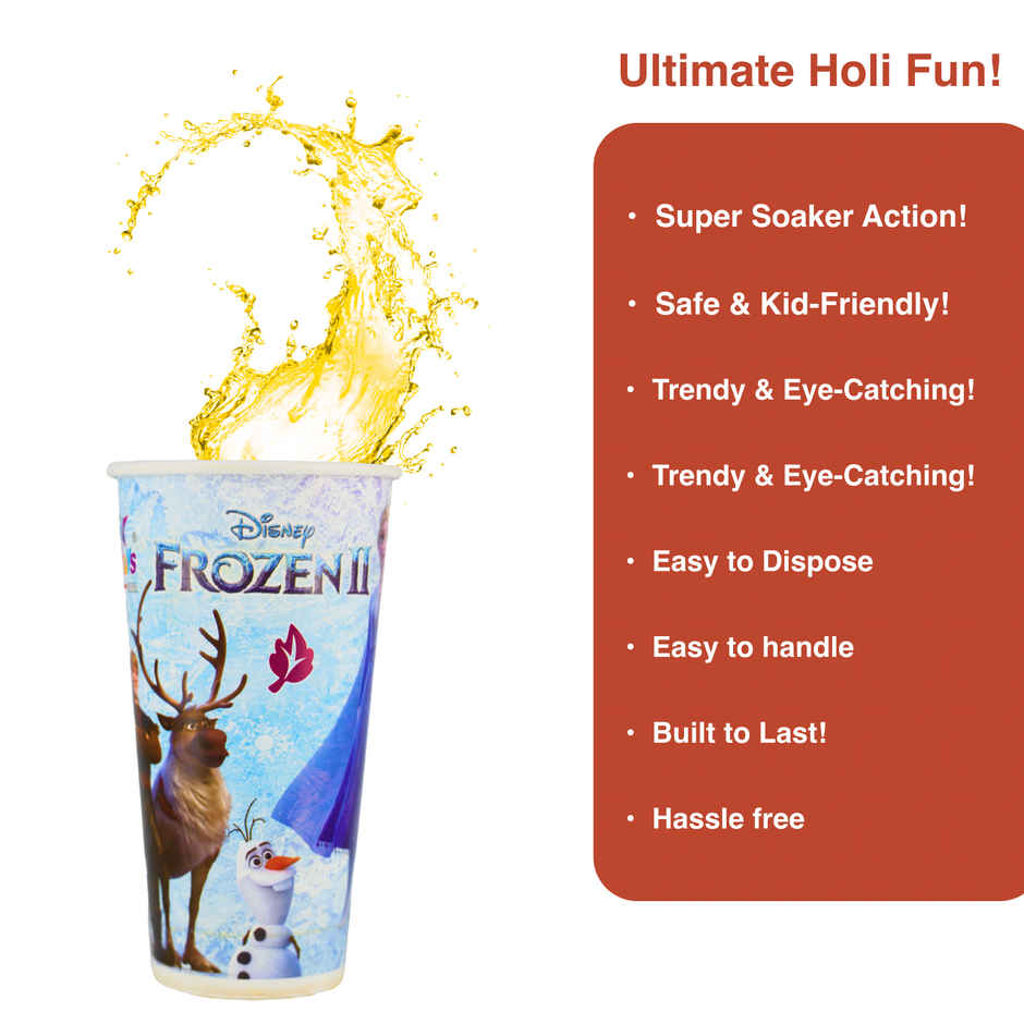 Picfest Frozen Holi Magic Glass