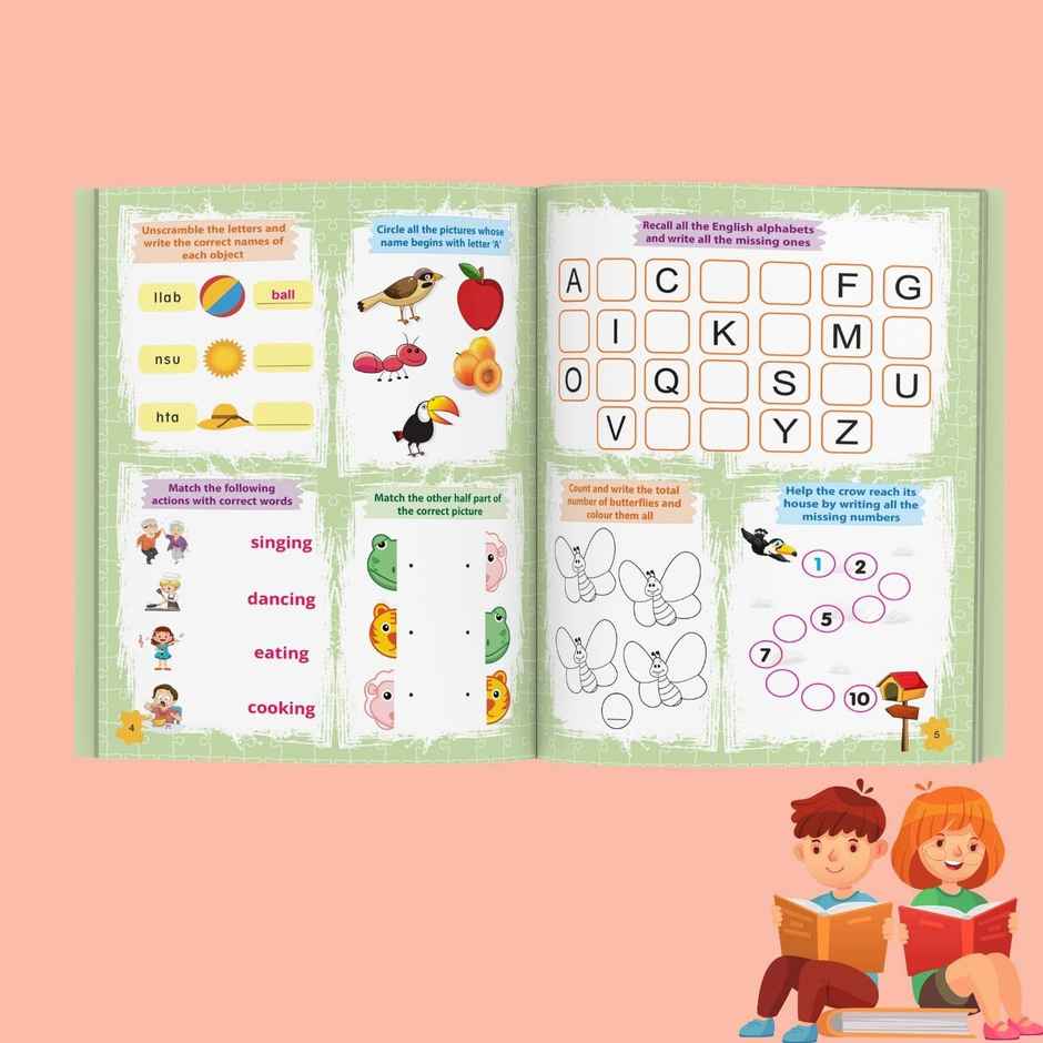 Brain Activity Book for Kids - 200+ Activities for Age 3+