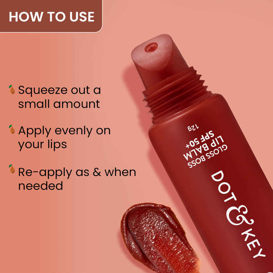 Dot & Key Gloss Boss Lip Balm SPF 50+ | Cocoa Mint