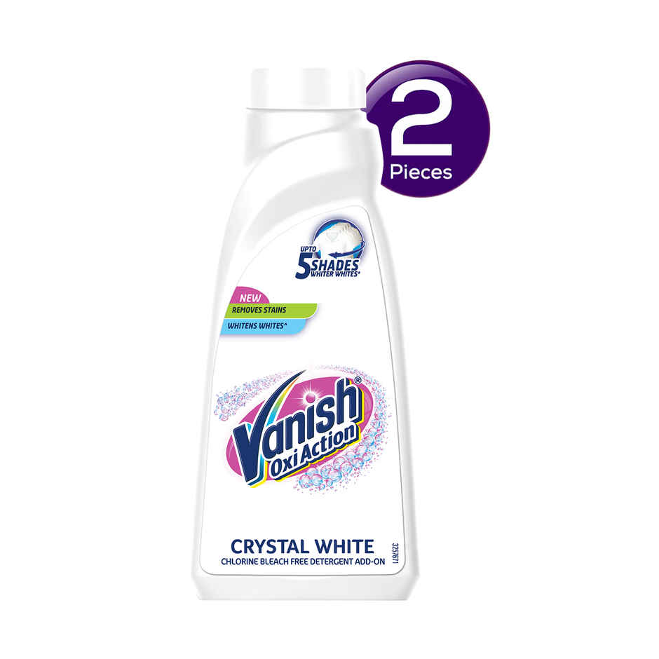Vanish WHite Chlorine Bleach-Free Detergent Liquid Combo