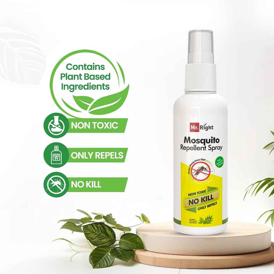 Mr. Right Mosquito Repellent Room Spray | Chemical Free