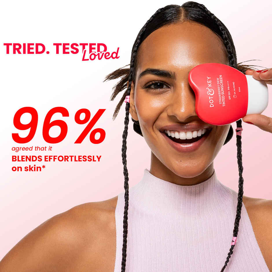 Dot & Key Strawberry Dew Tinted Sunscreen SPF 50+ PA++++ - 03 Sand