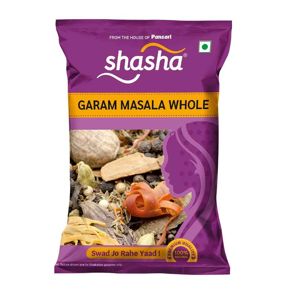 Shasha Garam Masala Whole/Khade Masale - From The House Of Pansari