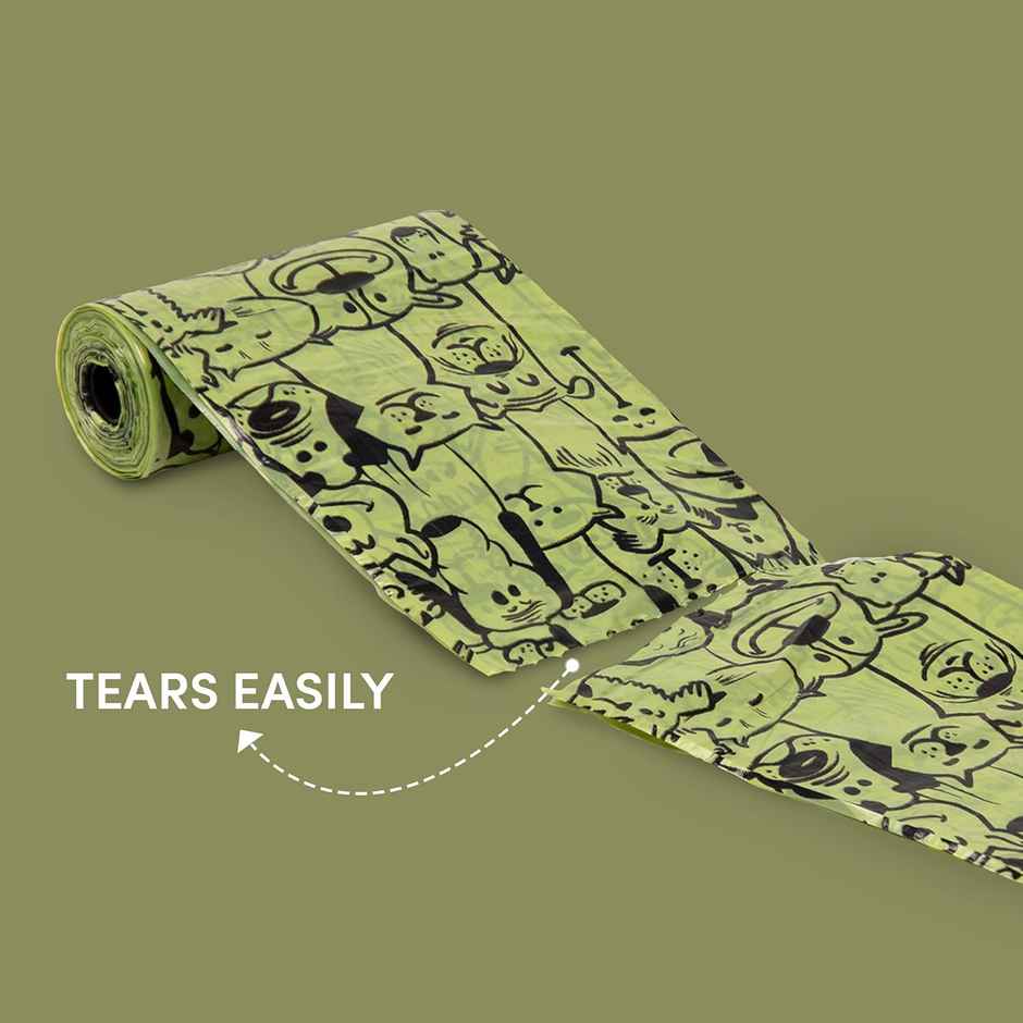 FOFOS Biodegradable Poop Bags | Leak Proof Dog Waste Bags (Pack Of 16) (272 Bags)