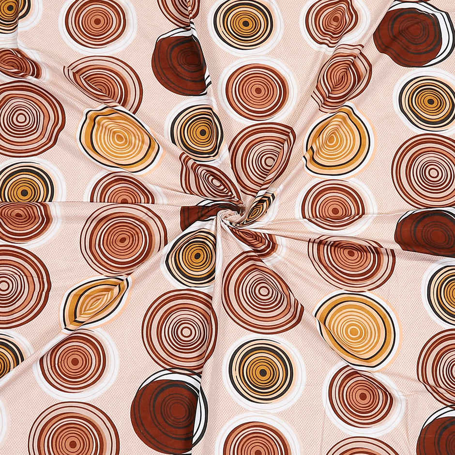 Status Micro King Size Double Bedsheet 220 Cm x 240 Cm - Assorted