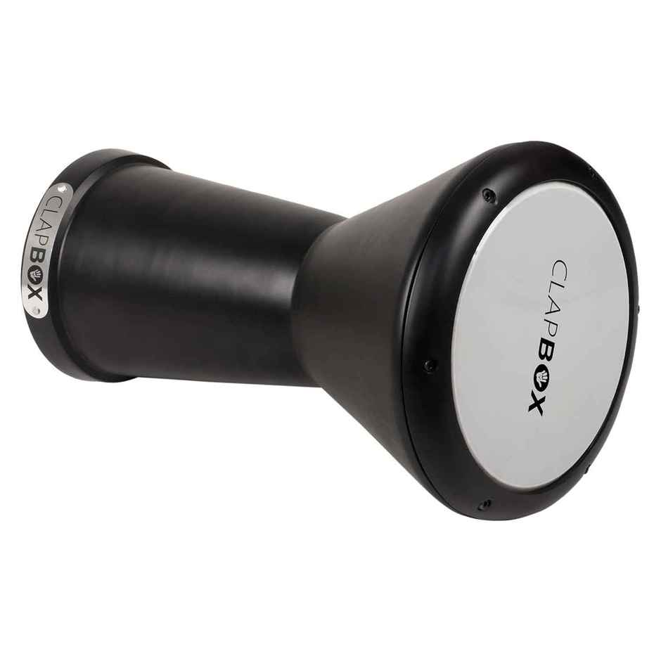 Clapbox Darbuka- Aluminium (9 Inches, Black) Full Size