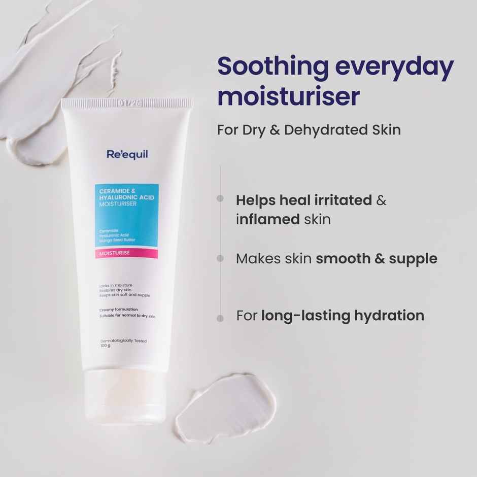Re'Equil Ceramide & Hyaluronic Acid Moisturiser For Normal To Dry Skin