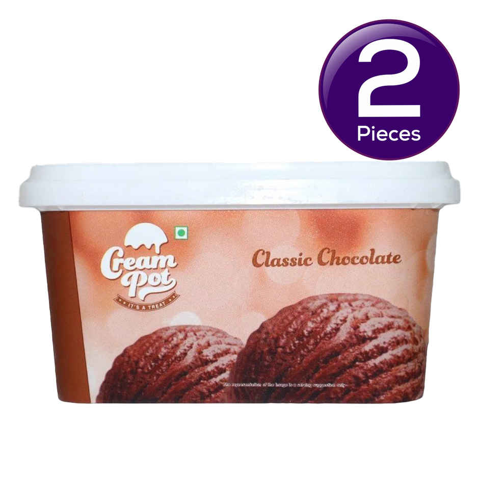 Cream Pot Chocolate Tub Combo