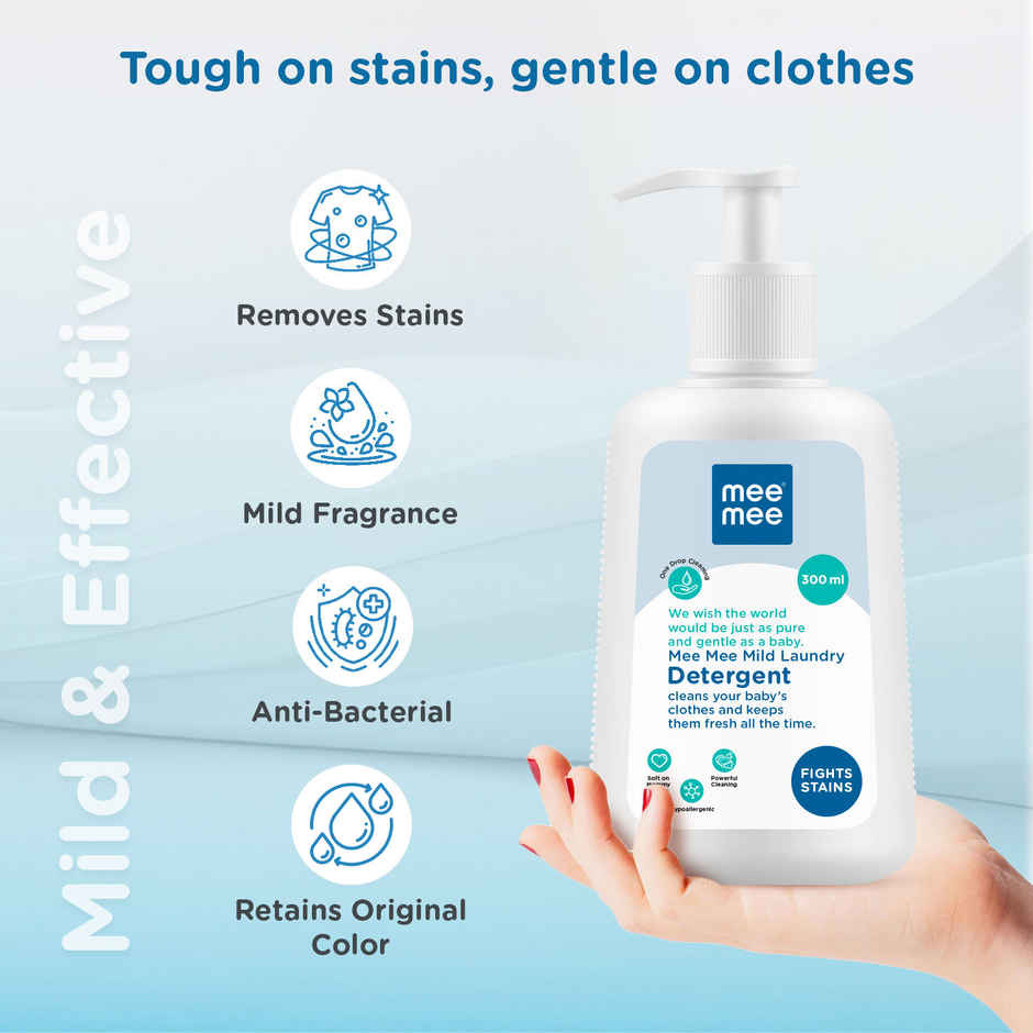 Mee Mee Anti-Bacterial Baby Laundry Detergent - One Drop Cleaning