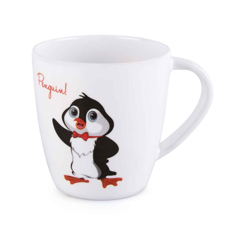 Cello Melamine Joycee Mugs, 200ml, Penguin design(Set of 4) |