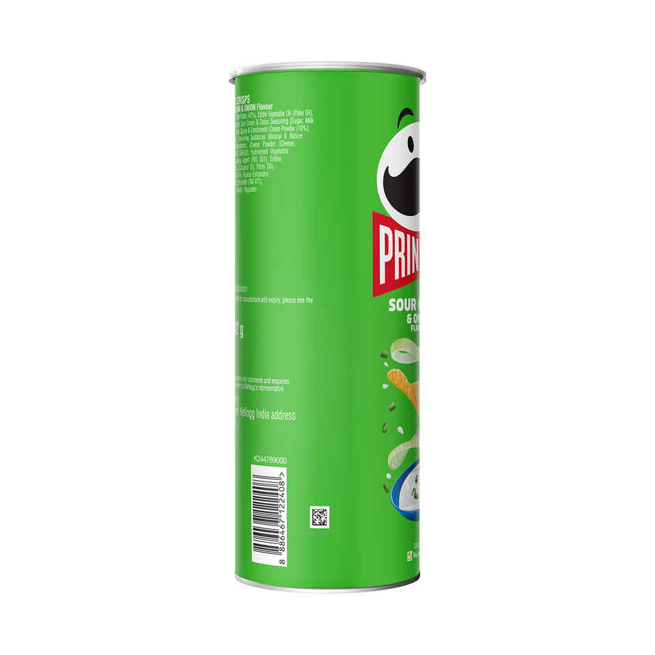 Pringles Potato Chips Sour Cream & Onion Flavour
