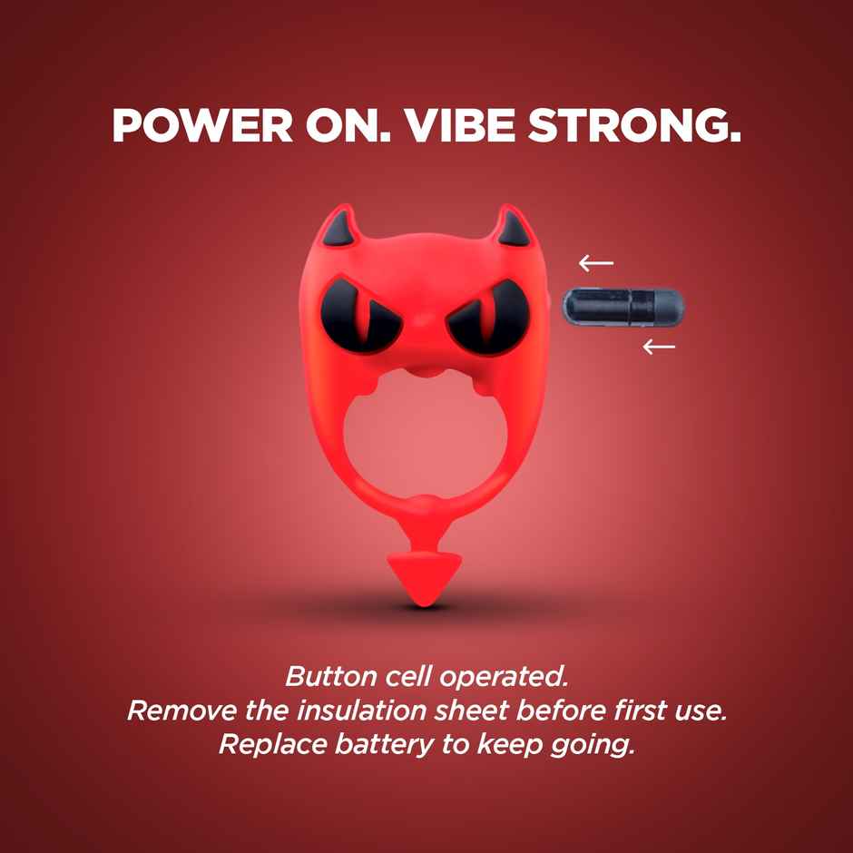 Skore Shiver Vibrating Ring For Him | Flexible